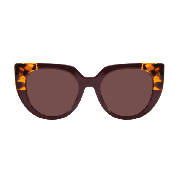 Alamode Holiday red leopard transparent